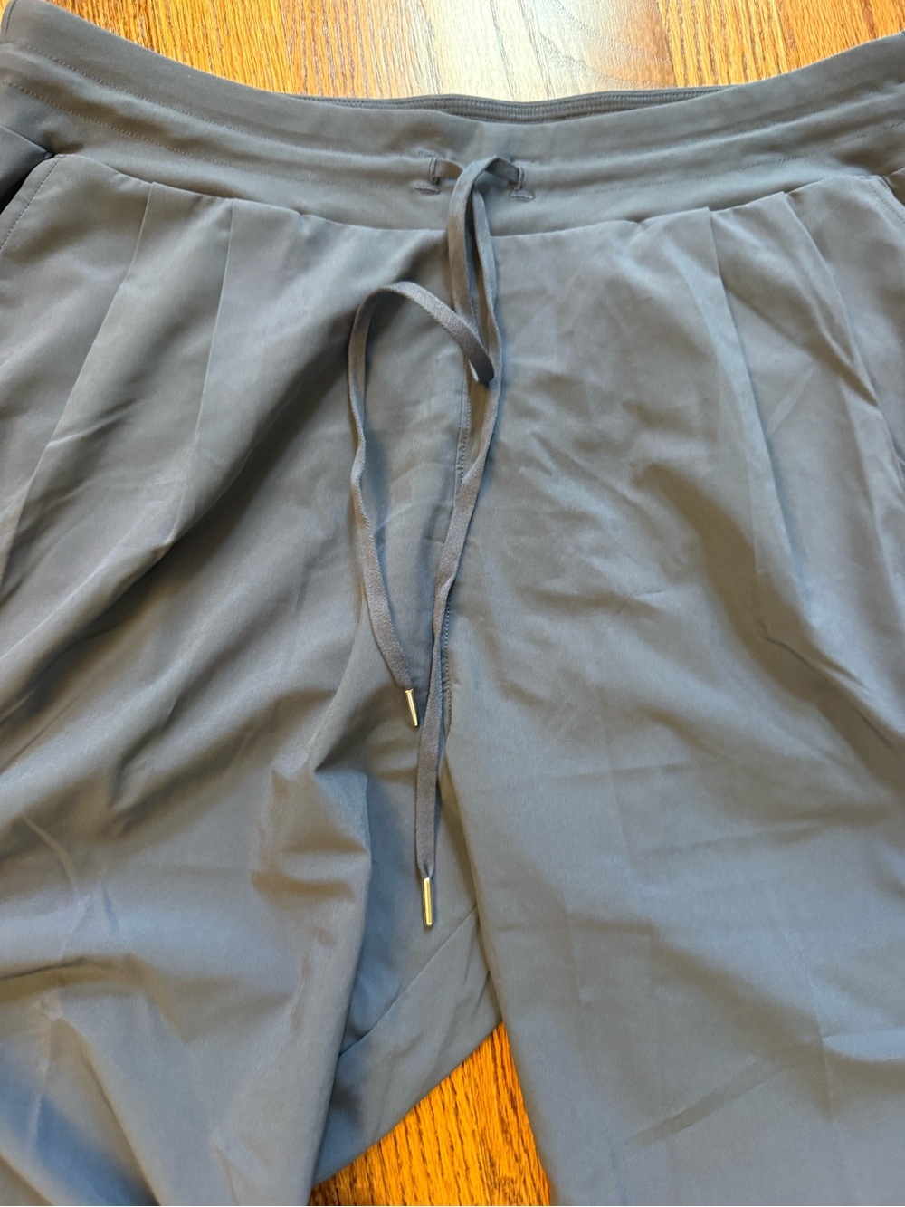 NWT Calia Ladies’ Wide-Leg Athletic Pants in Slate Blue large 31” inseam - Picture 2 of 5